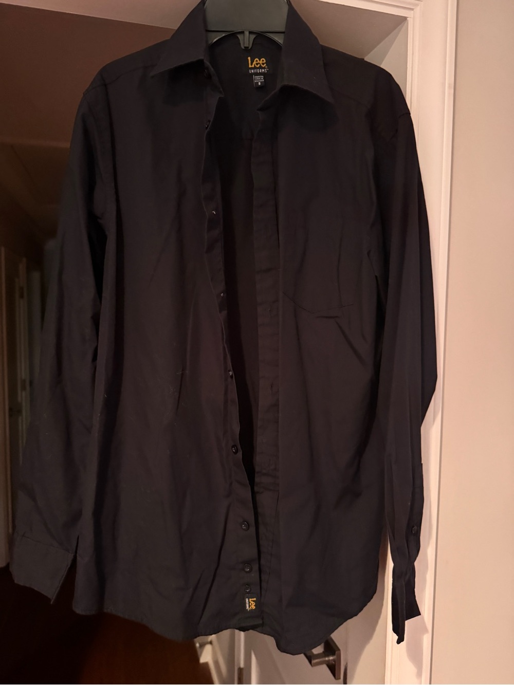 Lee Black Uniform Shirt - S